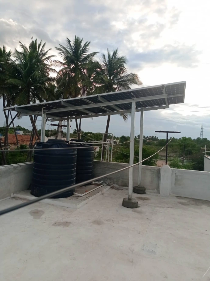 10KW USL SOLAR ONGRID SYSTEM ELEVATED MOUNT